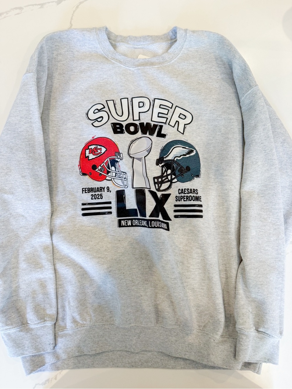 Super Bowl Lix Crewneck